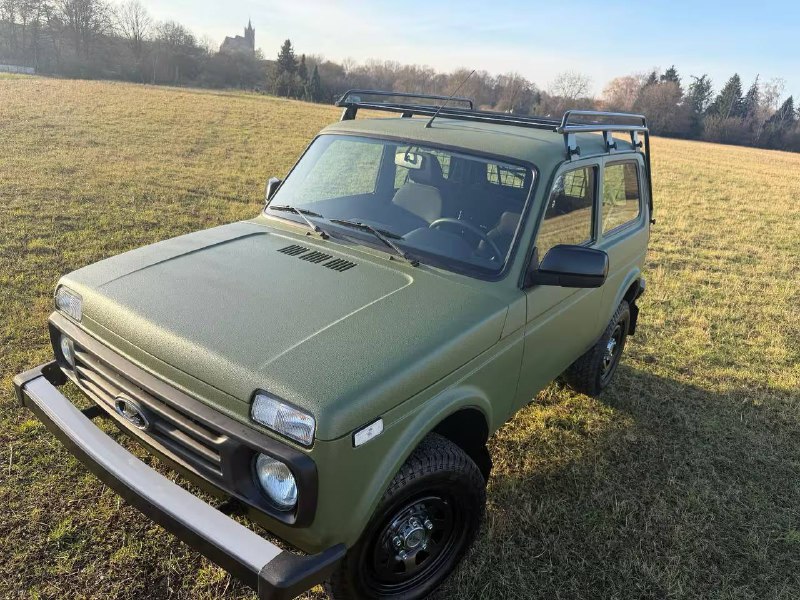Немецкая компания переделывает Lada Niva Legend для охотников и активного отдыха