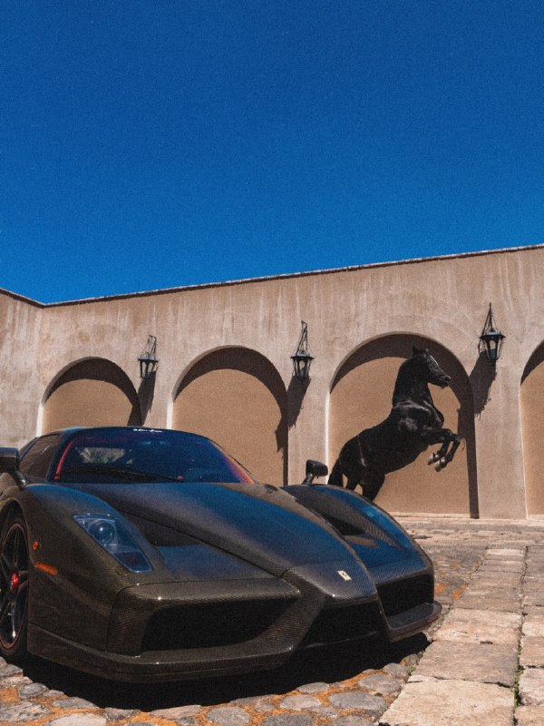 В Мексике создали реалистичную интерпретацию логотипа Ferrari