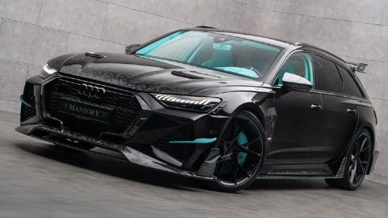 Эксклюзивный тюнинг Audi RS6 от Mansory с мощностью 1100 л.с. и роскошным интерьером