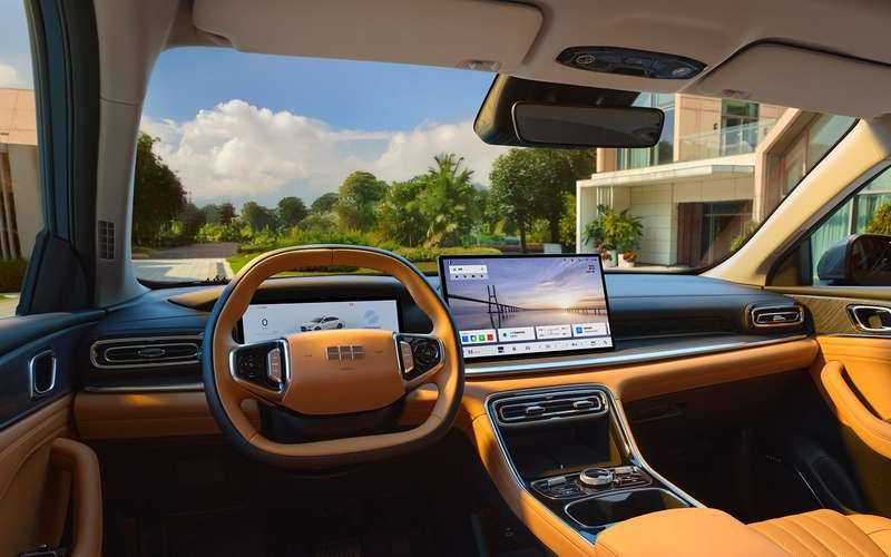 В России начали продавать гибридный седан Geely Galaxy Starshine 6