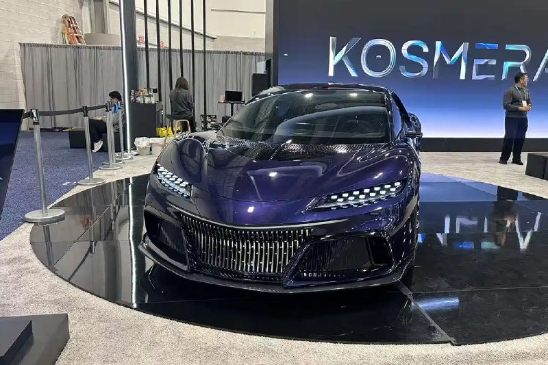 На выставке CES-2026 представили люксовые электромобили новой марки Kosmera На выставке CES-2026 представили люксовые электромобили новой марки Kosmera