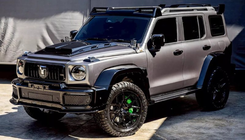 Преобразование внедорожника в стиль G-Class Brabus в Таиланде Преобразование внедорожника в стиль G-Class Brabus в Таиланде