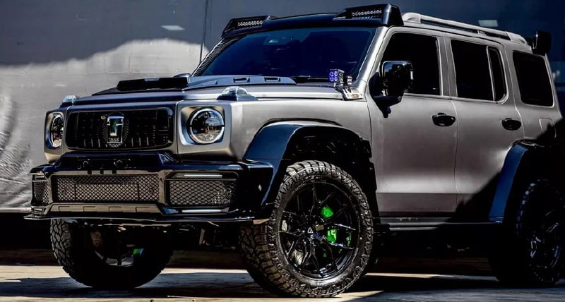 Преобразование внедорожника в стиль G-Class Brabus в Таиланде Преобразование внедорожника в стиль G-Class Brabus в Таиланде