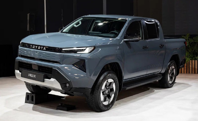 В Европе представлен полностью электрический пикап Toyota Hilux В Европе представлен полностью электрический пикап Toyota Hilux