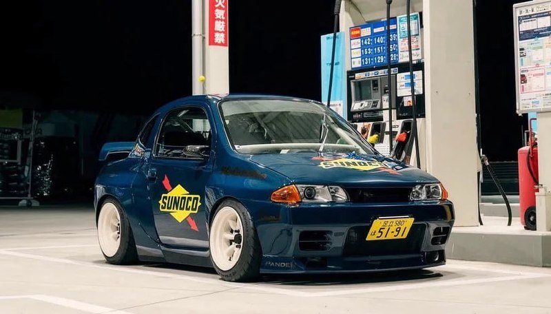 Компактный Suzuki Twin превратился в мини-клон Nissan Skyline GT-R R32 Компактный Suzuki Twin превратился в мини-клон Nissan Skyline GT-R R32
