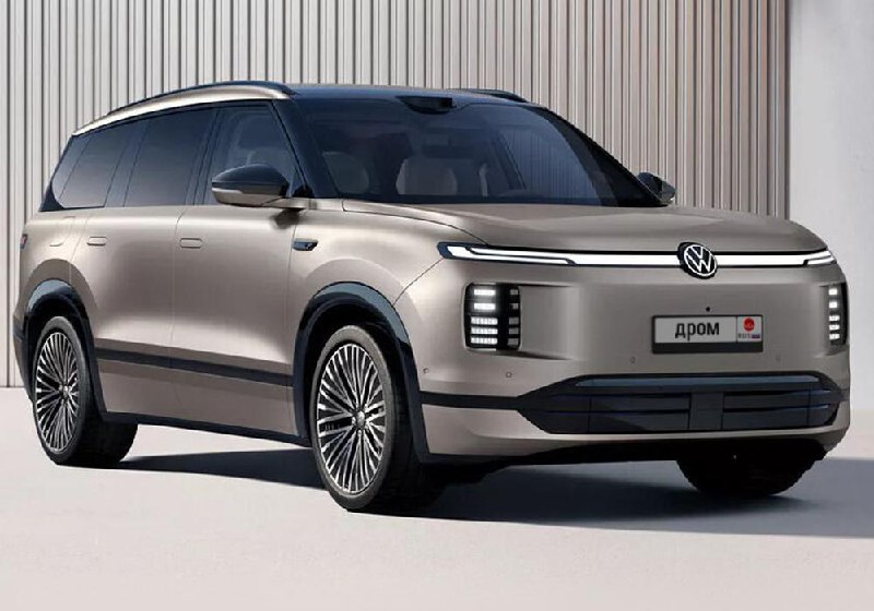 ❗️Представлен трёхрядный гибрид Volkswagen ID.
