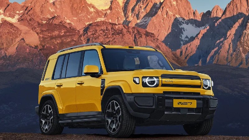 Новый гибридный кроссовер Chery iCar V27 появится на российском рынке в 2026 году
