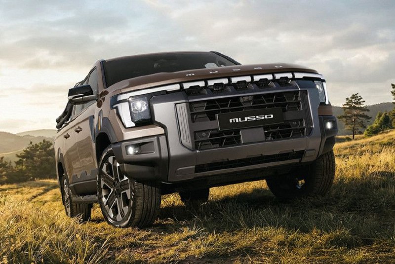Новый топливный пикап KGM Musso выходит на рынок Южной Кореи