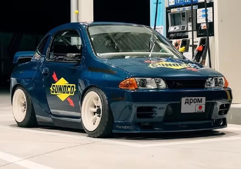 Автомобильный тюнинг: как из Suzuki Twin сделать миниатюрный Nissan Skyline GT-R R32 Автомобильный тюнинг: как из Suzuki Twin сделать миниатюрный Nissan Skyline GT-R R32