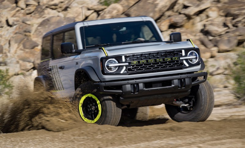 Новые версии внедорожника Ford Bronco с улучшенной подвеской и шинами Новые версии внедорожника Ford Bronco с улучшенной подвеской и шинами