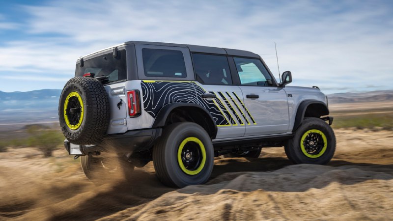Новые версии внедорожника Ford Bronco с улучшенной подвеской и шинами Новые версии внедорожника Ford Bronco с улучшенной подвеской и шинами