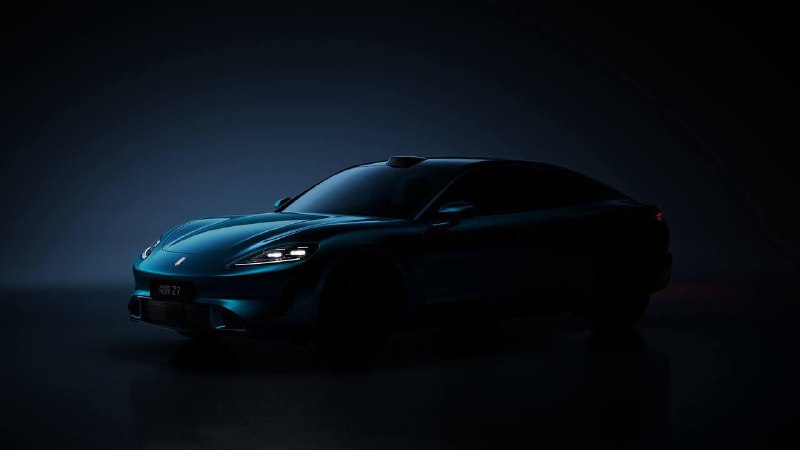 SAIC и Huawei анонсируют электроседан, напоминающий Porsche Taycan