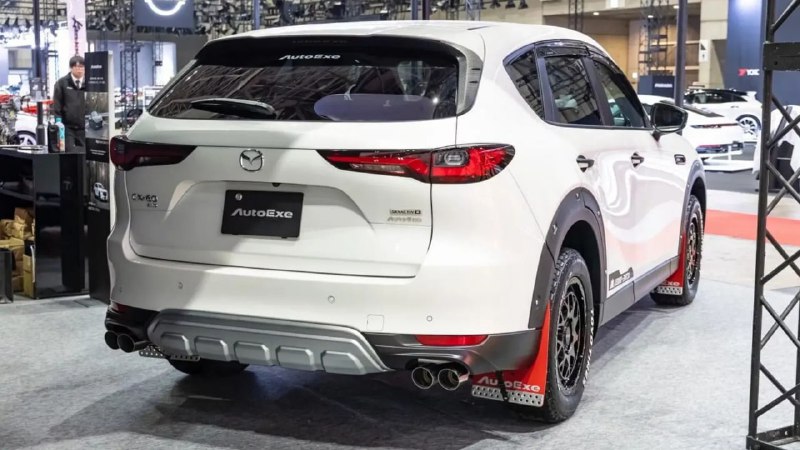 Автоателье AutoExe разрабатывает внедорожный пакет для Mazda CX-60 Автоателье AutoExe разрабатывает внедорожный пакет для Mazda CX-60
