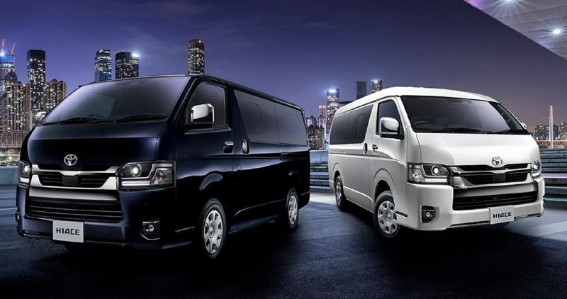 Обновленная Toyota HiAce: современный дизайн и расширенные функции безопасности