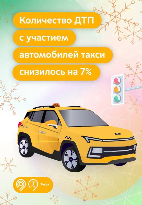 Снижение аварийности с участием такси в Москве: анализ тенденций