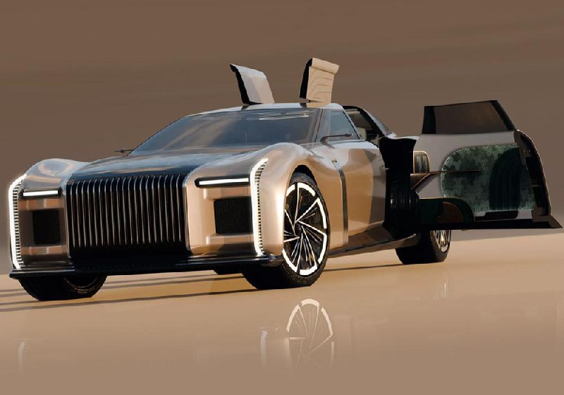 Впечатляющая роскошная концепция Acura L'Epoque — автомобиль-яхта будущего