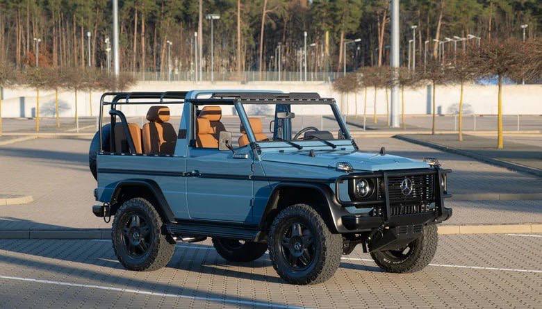 Уникальный кабриолет-вездеход на базе Mercedes G-Class с мощнымV8 от Corvette