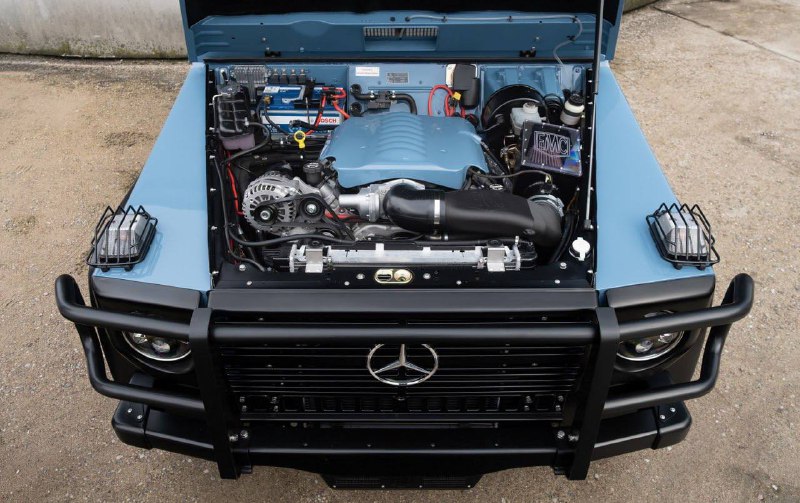 Уникальный кабриолет-вездеход на базе Mercedes G-Class с мощнымV8 от Corvette