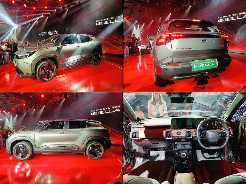 Toyota представляет доступный электрокроссовер с увеличенным пробегом для индийского рынка Toyota представляет доступный электрокроссовер с увеличенным пробегом для индийского рынка