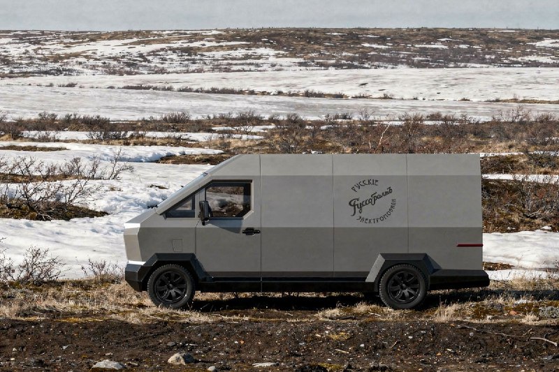 В Перми создан новый электрический фургон в стиле Tesla Cybertruck В Перми создан новый электрический фургон в стиле Tesla Cybertruck