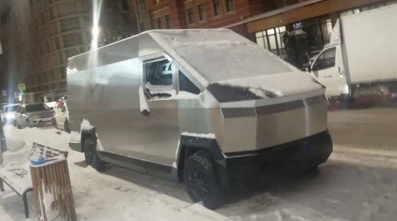 В Перми создан новый электрический фургон в стиле Tesla Cybertruck В Перми создан новый электрический фургон в стиле Tesla Cybertruck