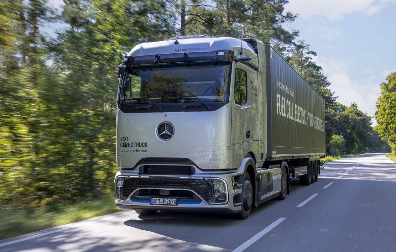 Mercedes-Benz Готовит Водородный Грузовик NextGenH2 к Массовому Производству