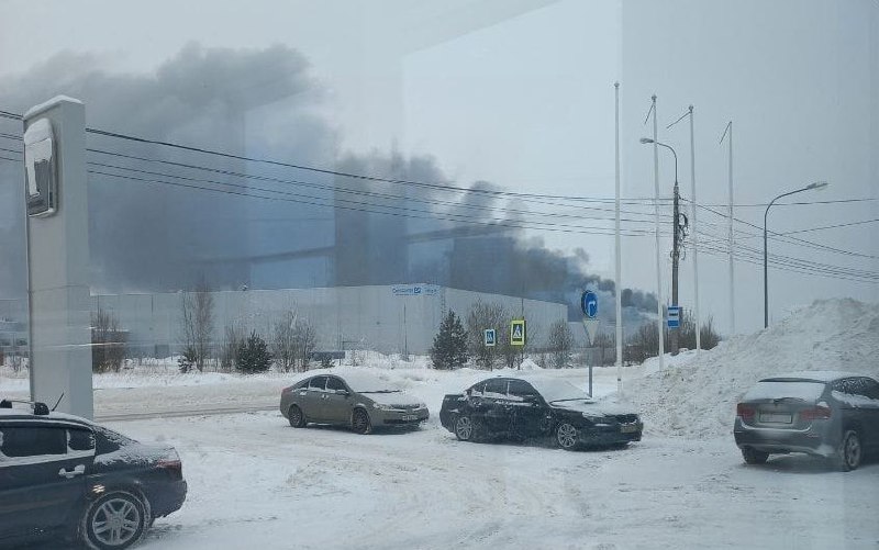 Пожар на бывшем заводе Volkswagen в Калуге не повлиял на производственный процесс Пожар на бывшем заводе Volkswagen в Калуге не повлиял на производственный процесс