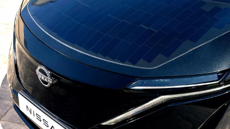 Новые возможности электромобилей: Nissan представил солнечный кроссовер Ariya