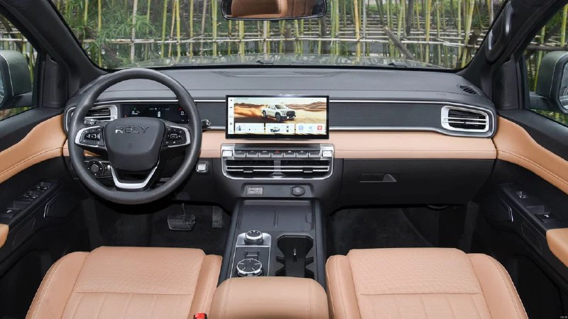 Chery презентовала электропикап с рамной конструкцией и высокой производительностью