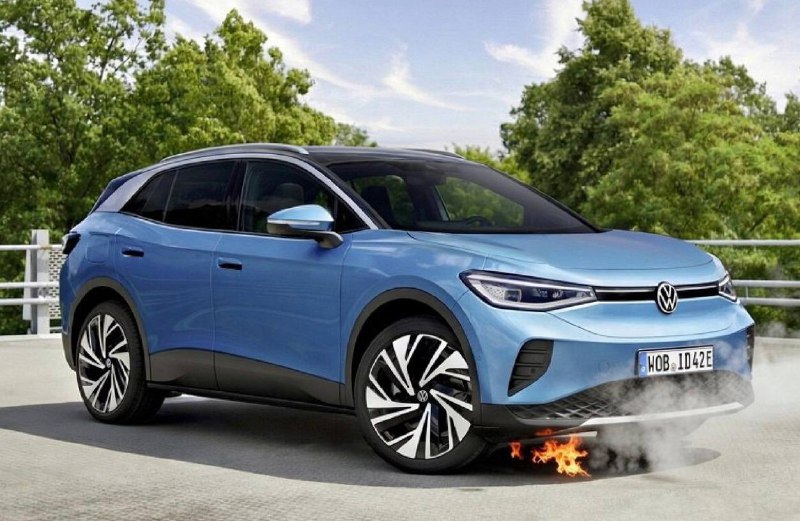 Volkswagen отзывает около 44 тысяч электромобилей ID.4 из-за рисков возгорания