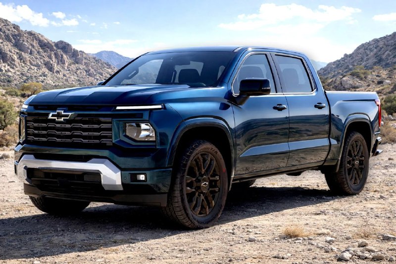 GM анонсирует новое поколение пикапов Silverado и Sierra к 2026 году