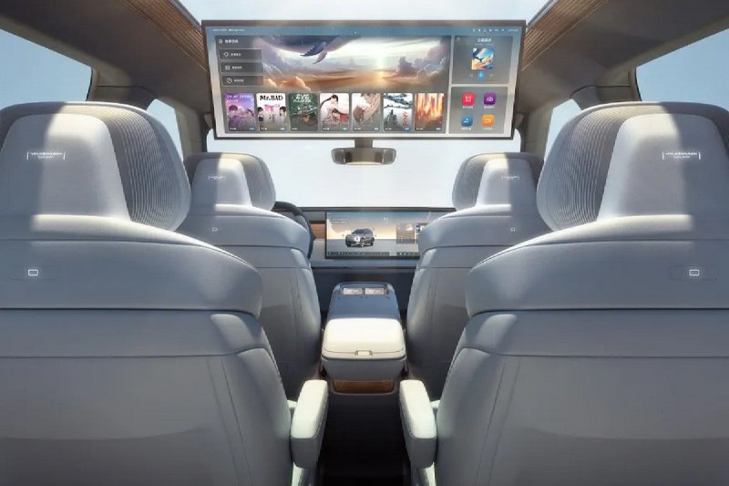 Интерьер и особенности нового гибридного SUV Volkswagen ID.Era 9X для Китая Интерьер и особенности нового гибридного SUV Volkswagen ID.Era 9X для Китая
