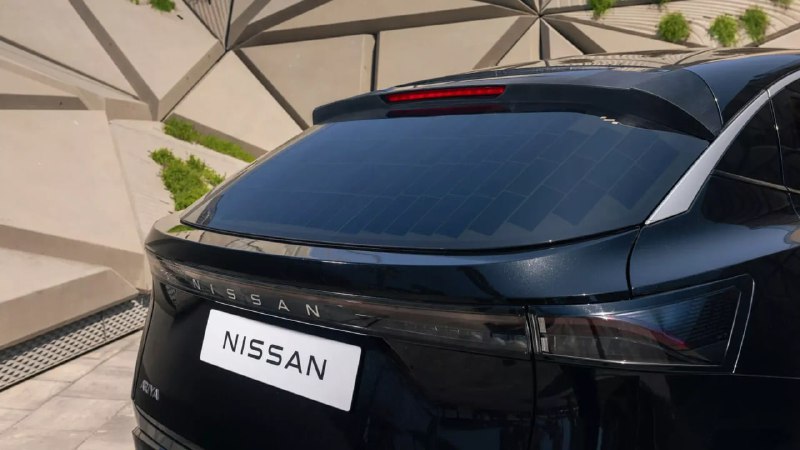 Электрокроссовер Nissan Ariya получил встроенные солнечные панели для повышения автономности Электрокроссовер Nissan Ariya получил встроенные солнечные панели для повышения автономности