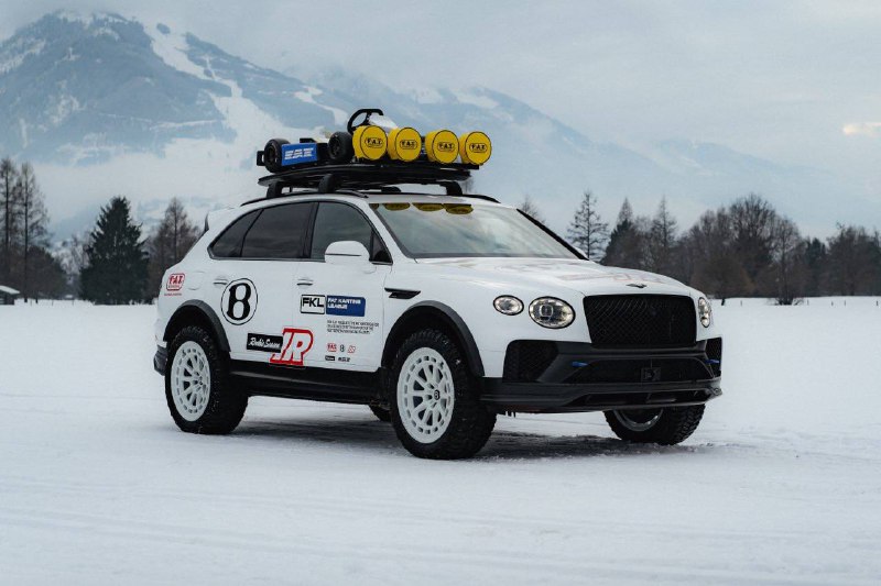 Bentley показала экстремальный внедорожный прототип Bentayga X с увеличенным клиренсом