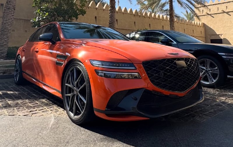 Ограниченная серия Genesis G80 Magma с повышенной мощностью и спортивным дизайном