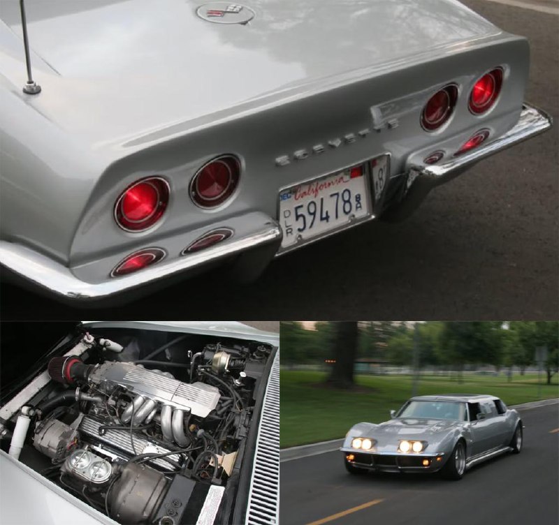Уникальный лимузин на базе Corvette Stingray 1969 года выставлен на продажу