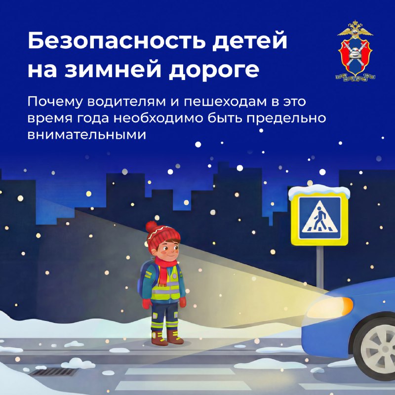 Обеспечение безопасности детей на зимней дороге: советы для родителей и водителей