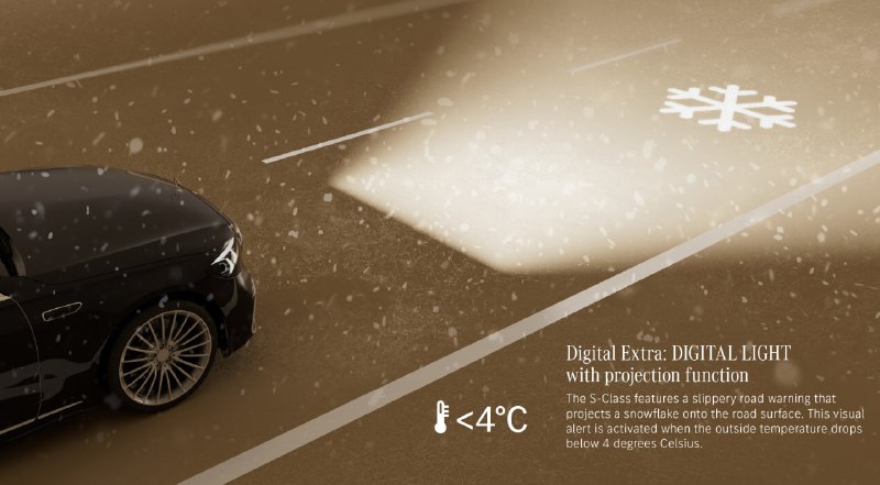 Новые технологии освещения в обновлённом Mercedes-Benz S-классе Новые технологии освещения в обновлённом Mercedes-Benz S-классе