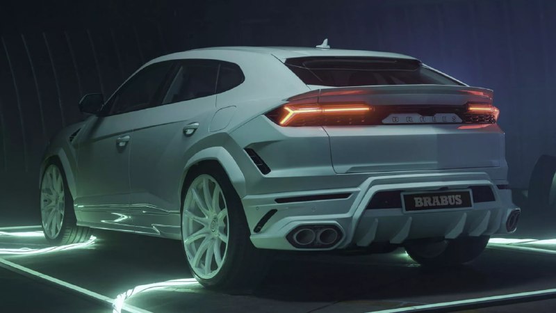 Brabus представляет доработанный Lamborghini Urus с мощностью 900 л.с.