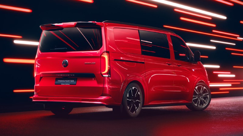 Volkswagen представляет спортивную версию Transporter Sportline Volkswagen представляет спортивную версию Transporter Sportline