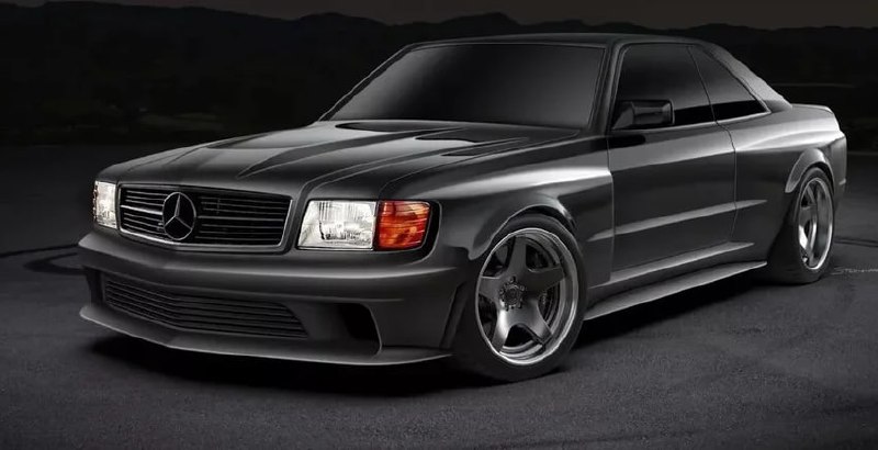 Возрождение легендарного Mercedes W126 с мощным V12 Возрождение легендарного Mercedes W126 с мощным V12