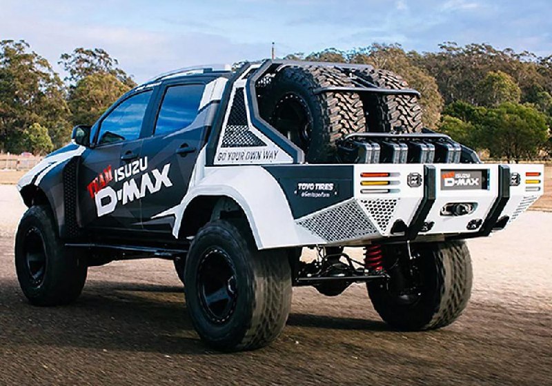 Изумительный пикап Isuzu D-Max Concept X с расширенными возможностями бездорожья