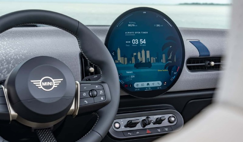 Mini сохранит физические органы управления в новых моделях Mini сохранит физические органы управления в новых моделях