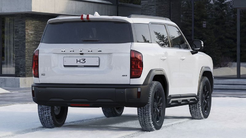 Haval H3 обновили специально для России: с «кормы» убрали странную деталь#Haval представил обновленный кроссовер H3 в спецификации для российского рынка.Главное — изменена задняя часть.