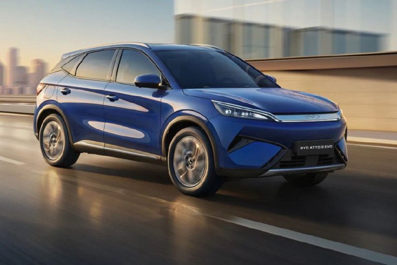 Обновлённый электрокроссовер BYD Atto 3 Evo: привычный дизайн и новые функции