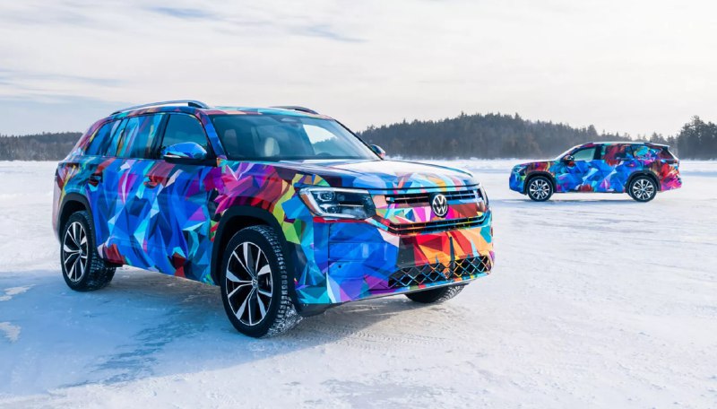 Обновлённый Volkswagen Atlas готовится к премьере с новым дизайном и модернизированным мотором Обновлённый Volkswagen Atlas готовится к премьере с новым дизайном и модернизированным мотором