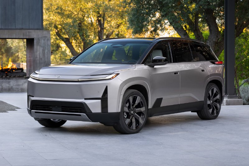 Новый полностью электрический кроссовер Toyota Highlander пятого поколения Новый полностью электрический кроссовер Toyota Highlander пятого поколения