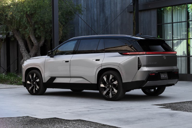 Новый полностью электрический кроссовер Toyota Highlander пятого поколения Новый полностью электрический кроссовер Toyota Highlander пятого поколения