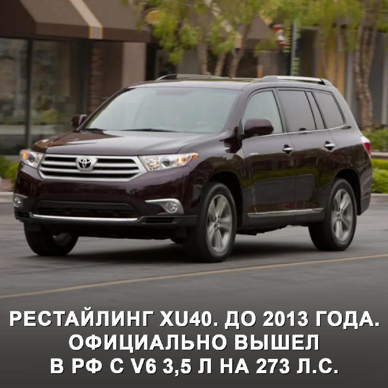 Эволюция Toyota Highlander: от внедорожника до электромобиля Эволюция Toyota Highlander: от внедорожника до электромобиля