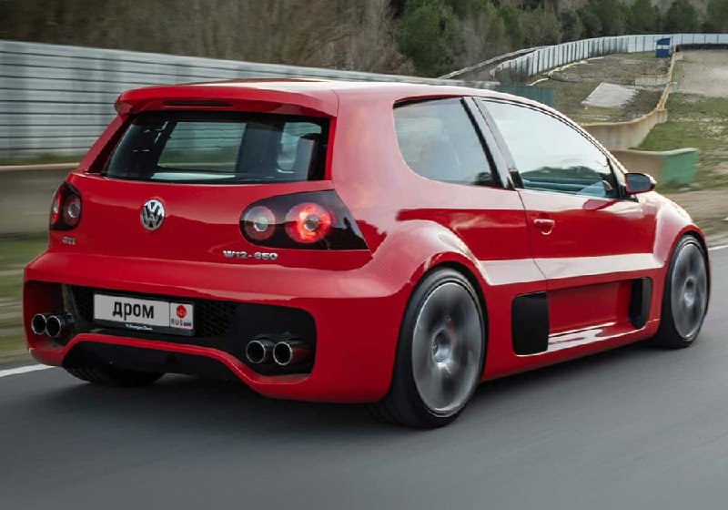 Volkswagen Восстановил Эксцентричный Golf GTI W12-650 к 50-летию модели Volkswagen Восстановил Эксцентричный Golf GTI W12-650 к 50-летию модели